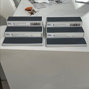 Bed Bath & Beyond Non-Skid Cabinet Organizer - Gray